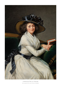 Comtesse De La Châtre By Elisabeth Louise Vigee Le Brun-1