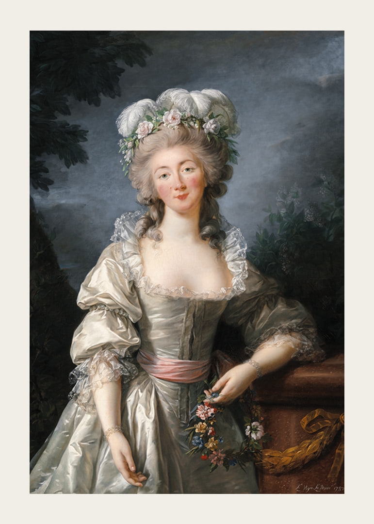 Madame Du Barry By Elisabeth Louise Vigee Le Brun-12