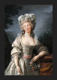 Madame Du Barry By Elisabeth Louise Vigee Le Brun-7