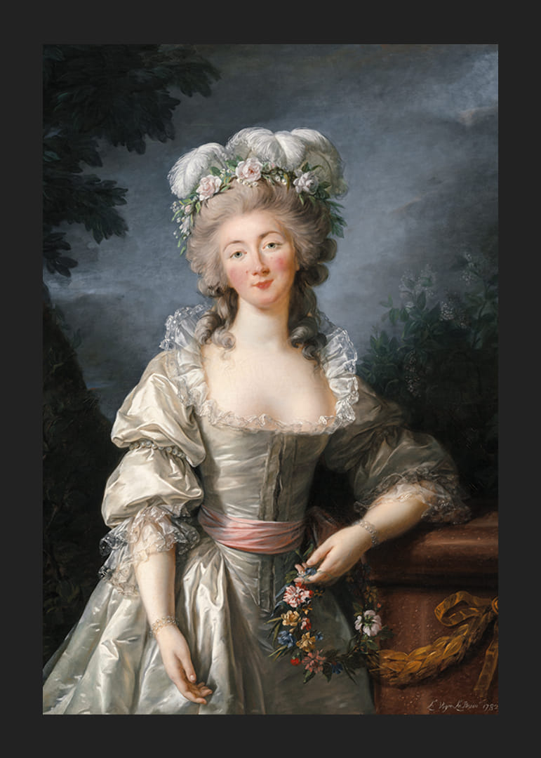 Madame Du Barry By Elisabeth Louise Vigee Le Brun-12