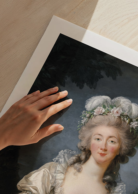 Madame Du Barry By Elisabeth Louise Vigee Le Brun-12