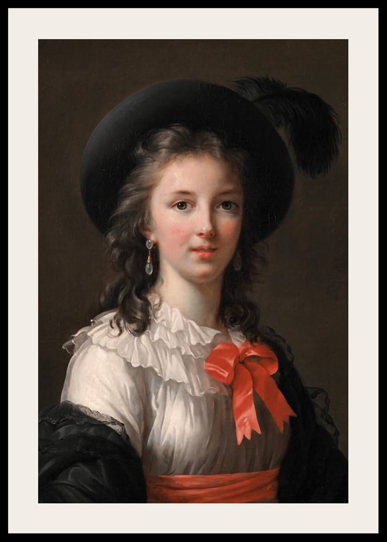 Selvportrett av Elisabeth Louise Vigee Le Brun-12