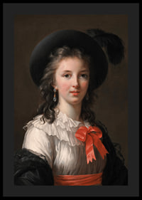 Self-Portrait By Elisabeth Louise Vigee Le Brun-6