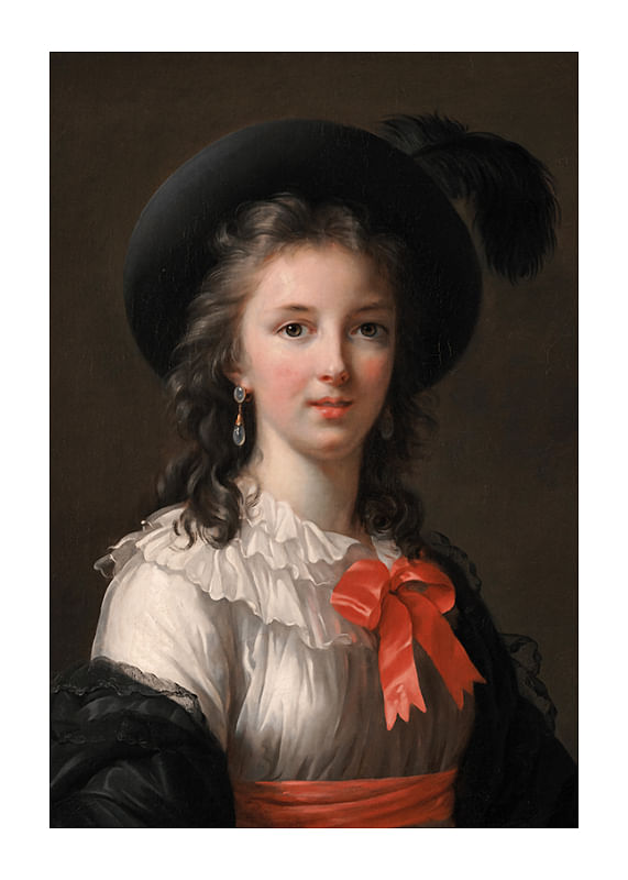 Plagát Self-Portrait By Elisabeth Louise Vigee Le Brun