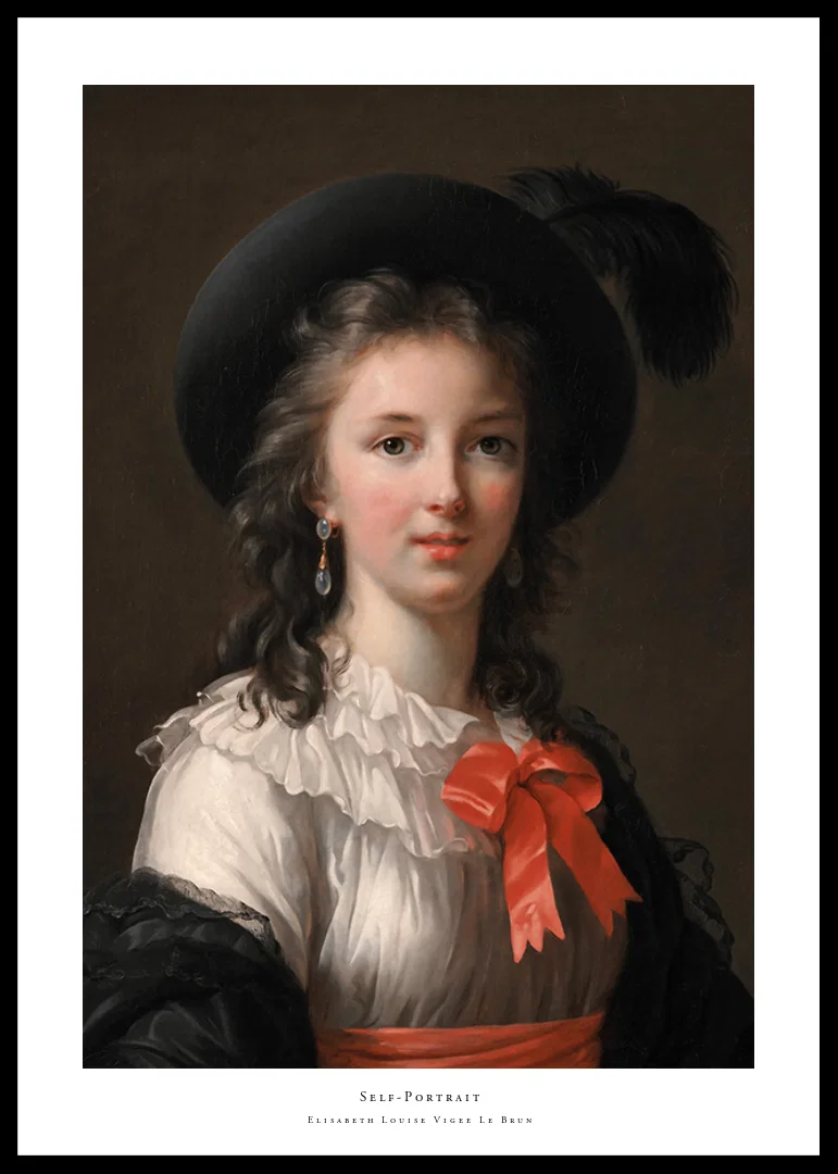 Self-Portrait By Elisabeth Louise Vigee Le Brun-12