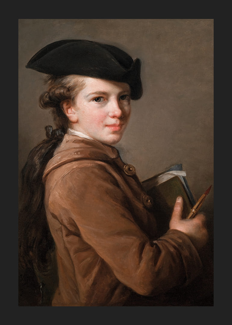 Der Bruder des Künstlers von Elisabeth Louise Vigee Le Brun-12