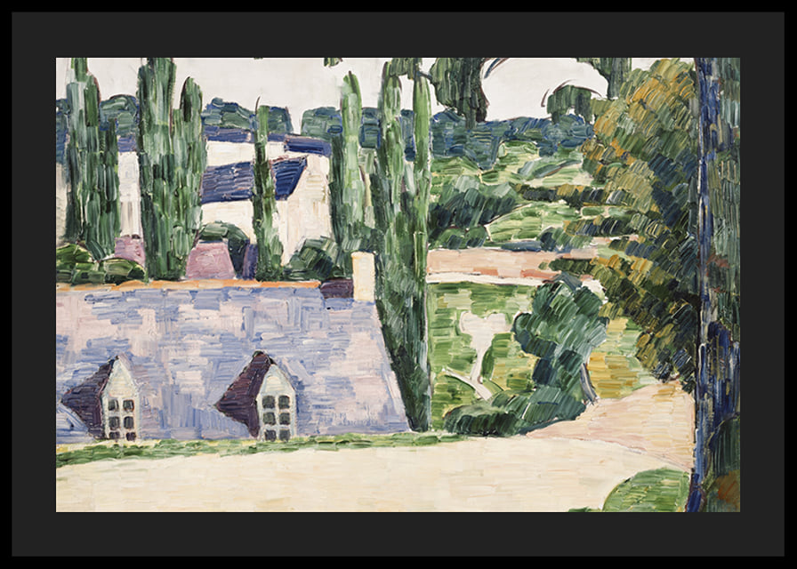 Landscape At Pont-Aven By Emile Bernard-12