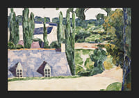 Landscape At Pont-Aven By Emile Bernard-7