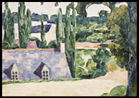 Landscape At Pont-Aven By Emile Bernard-8