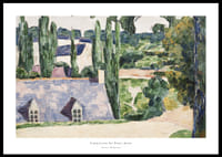 Landscape At Pont-Aven By Emile Bernard-0