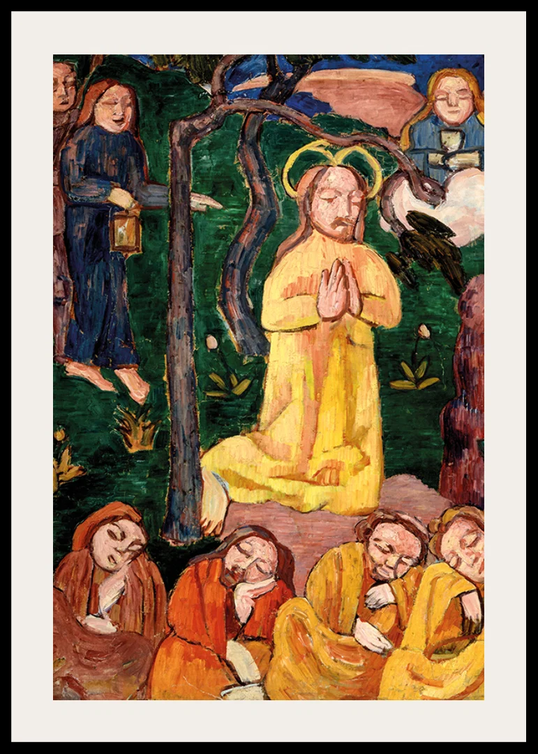 Yellow Christ By Emile Bernard-12