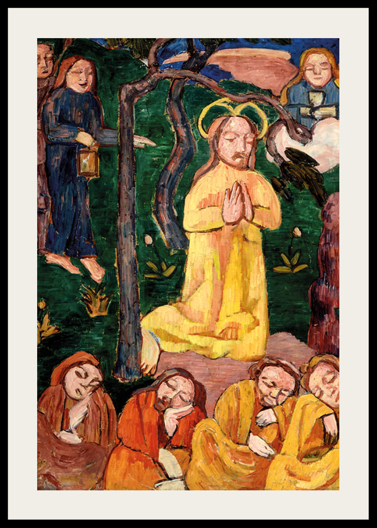 Yellow Christ av Emile Bernard-12