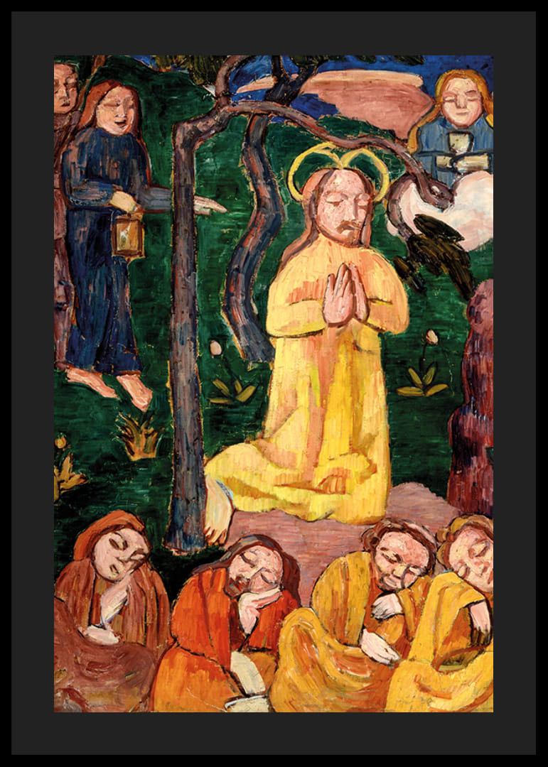 Yellow Christ av Emile Bernard-12