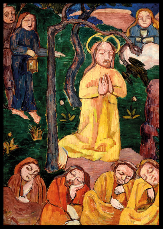 Yellow Christ By Emile Bernard-12