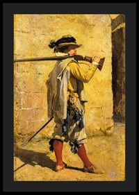 A Sentinel, Time Of Louis XIII By Ernest Meissonier-6