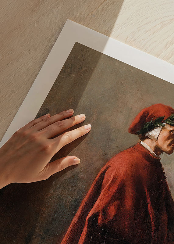 Dante door Ernest Meissonier-12