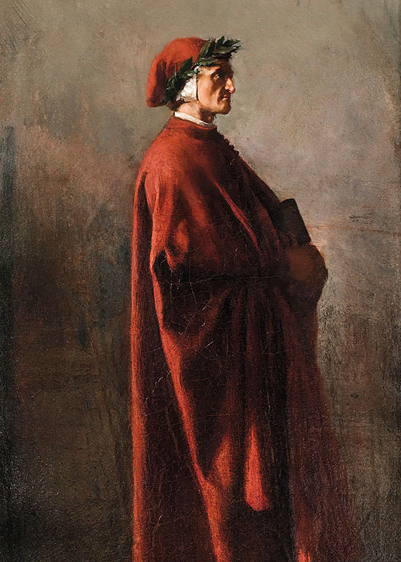 Dante door Ernest Meissonier-12