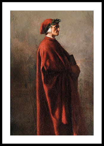 Juliste Dante By Ernest Meissonier