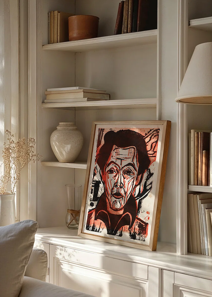Self-Portrait By Ernst Ludwig Kirchner-12