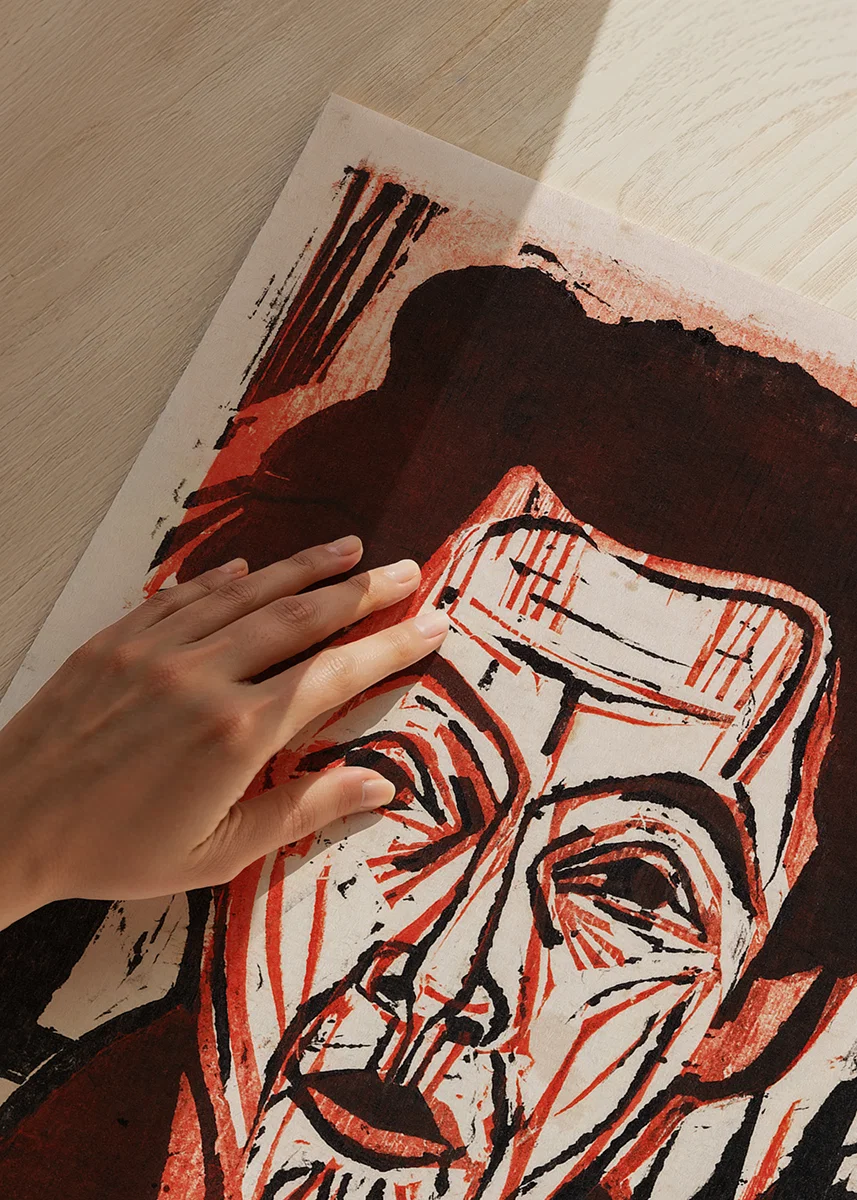 Self-Portrait By Ernst Ludwig Kirchner-12