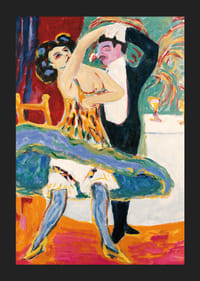 Două fete pe un divan de Ernst Ludwig Kirchner-7