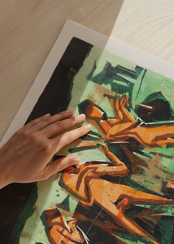 Mit Schilf Werfende Badende By Ernst Ludwig Kirchner-12