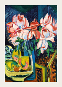 Still Life With Jug And African Bowl By Ernst Ludwig Kirchner-5