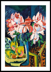 Still Life With Jug And African Bowl By Ernst Ludwig Kirchner-2