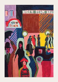 Store In The Rain By Ernst Ludwig Kirchner-5