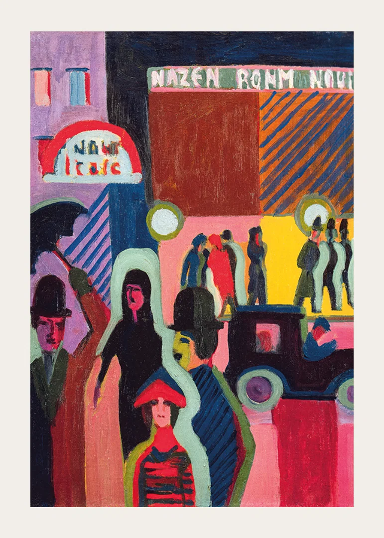 Store In The Rain By Ernst Ludwig Kirchner-12