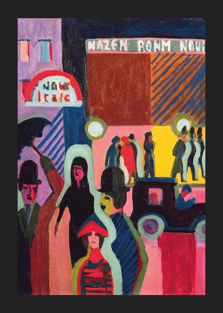Store In The Rain By Ernst Ludwig Kirchner-12