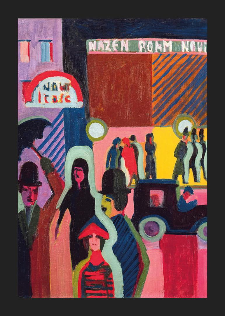 Tárolás az esőben – Ernst Ludwig Kirchner-12