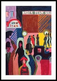 Store In The Rain By Ernst Ludwig Kirchner-2