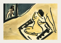 Berglandschap Bon Clavadel door Ernst Ludwig Kirchner-5