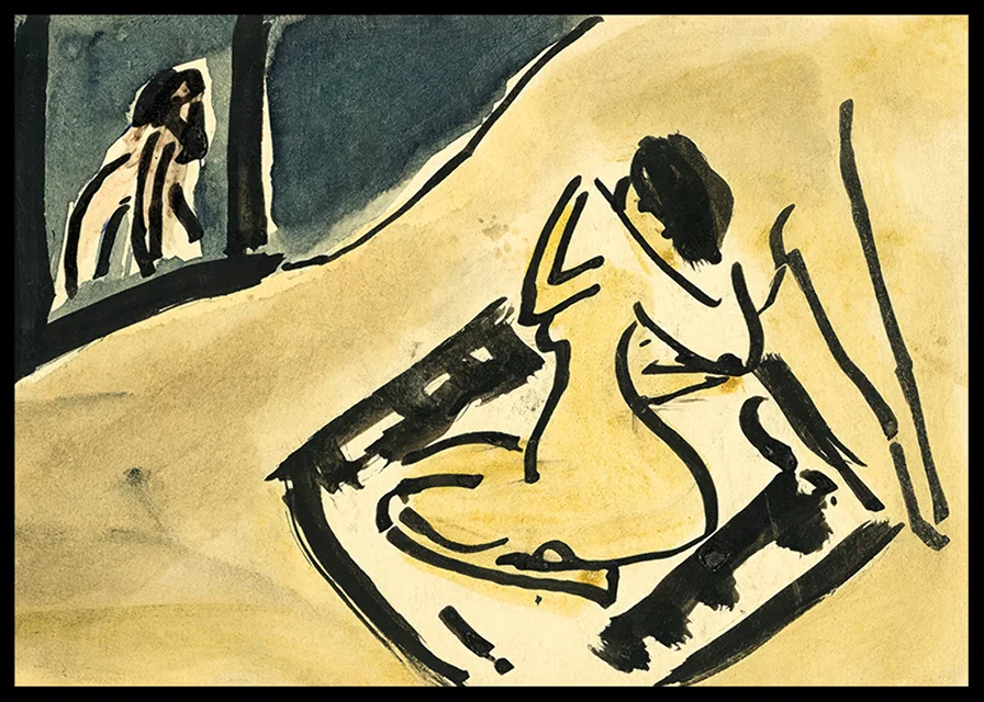 Mountain Landscape Bon Clavadel By Ernst Ludwig Kirchner-12