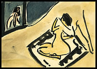 Horská krajina Bon Clavadel Ernst Ludwig Kirchner-2