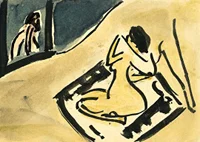 Mountain Landscape Bon Clavadel By Ernst Ludwig Kirchner-9