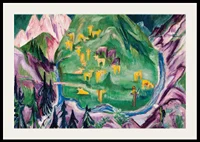 Moonrise, Soldier And Maiden By Ernst Ludwig Kirchner-4