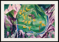 Východ mesiaca, vojak a panna Ernst Ludwig Kirchner-4