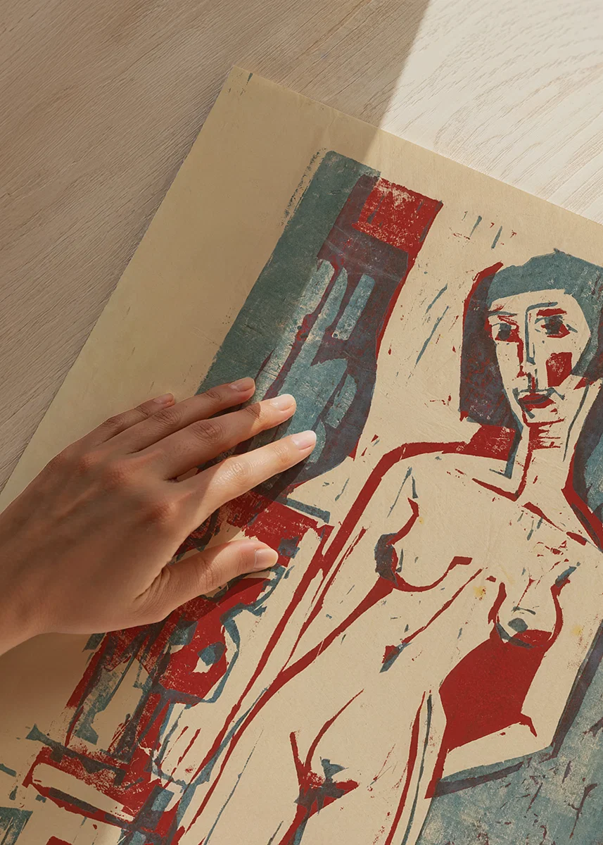 Naked Woman At The Window By Ernst Ludwig Kirchner-12