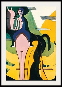 Female Rider By Ernst Ludwig Kirchner-4