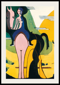 Jazdkyňa od Ernsta Ludwiga Kirchnera-4