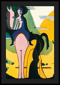 Female Rider By Ernst Ludwig Kirchner-6
