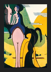 Female Rider By Ernst Ludwig Kirchner-7