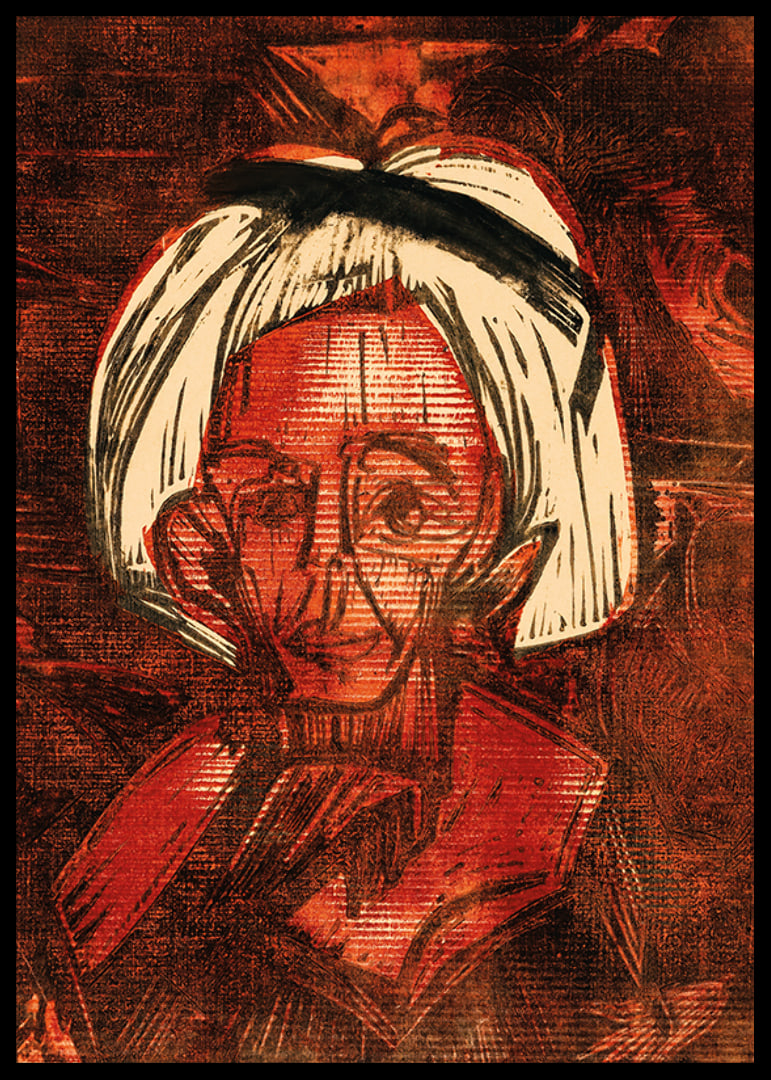 Vracajúce sa stádo kôz Ernst Ludwig Kirchner-12