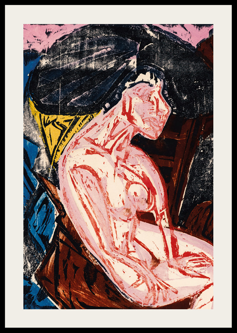 Struggles, Torments of Love By Ernst Ludwig Kirchner-12