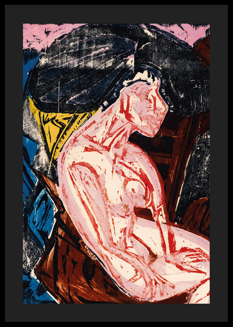 Struggles, Torments of Love By Ernst Ludwig Kirchner-12
