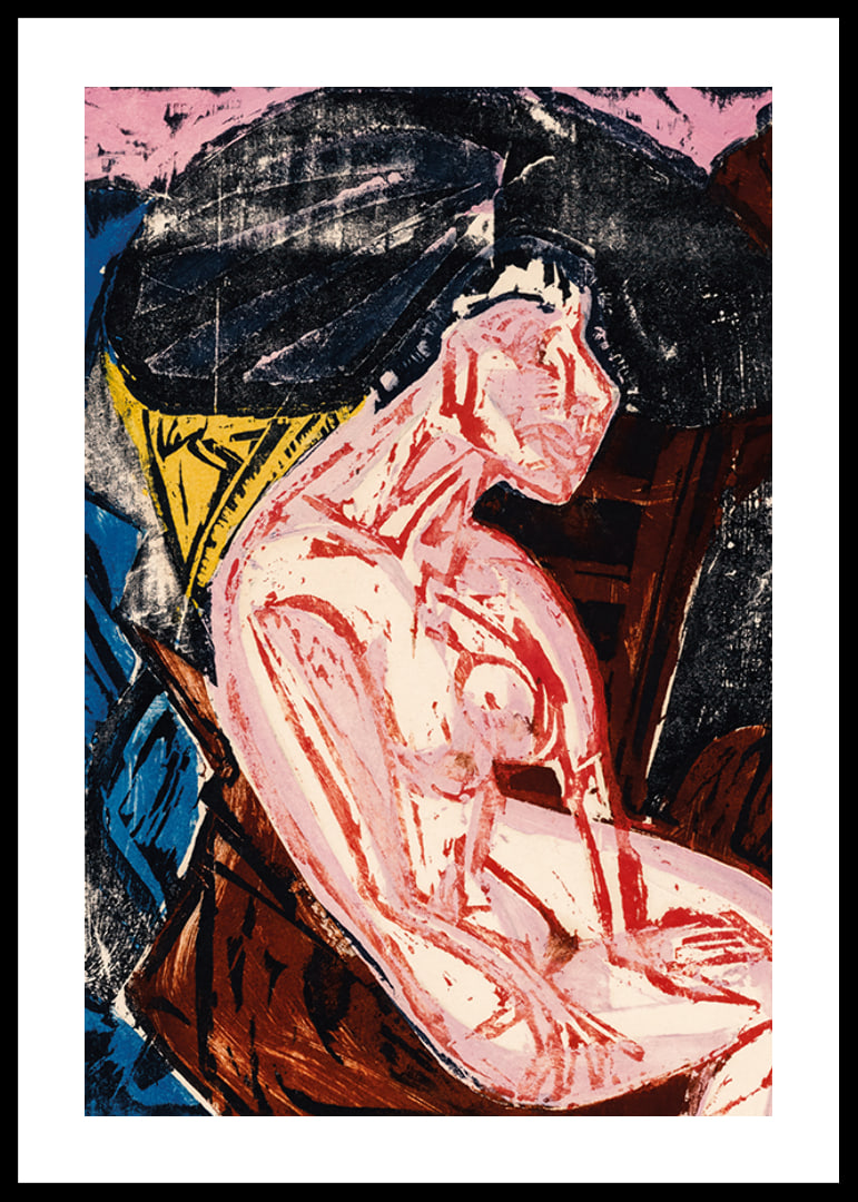 Struggles, Torments of Love By Ernst Ludwig Kirchner-12