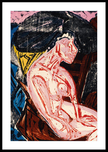 Poster Kämpfe, Qualen Der Liebe By Ernst Ludwig Kirchner