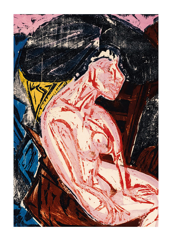 Plagát Kämpfe, Qualen Der Liebe By Ernst Ludwig Kirchner